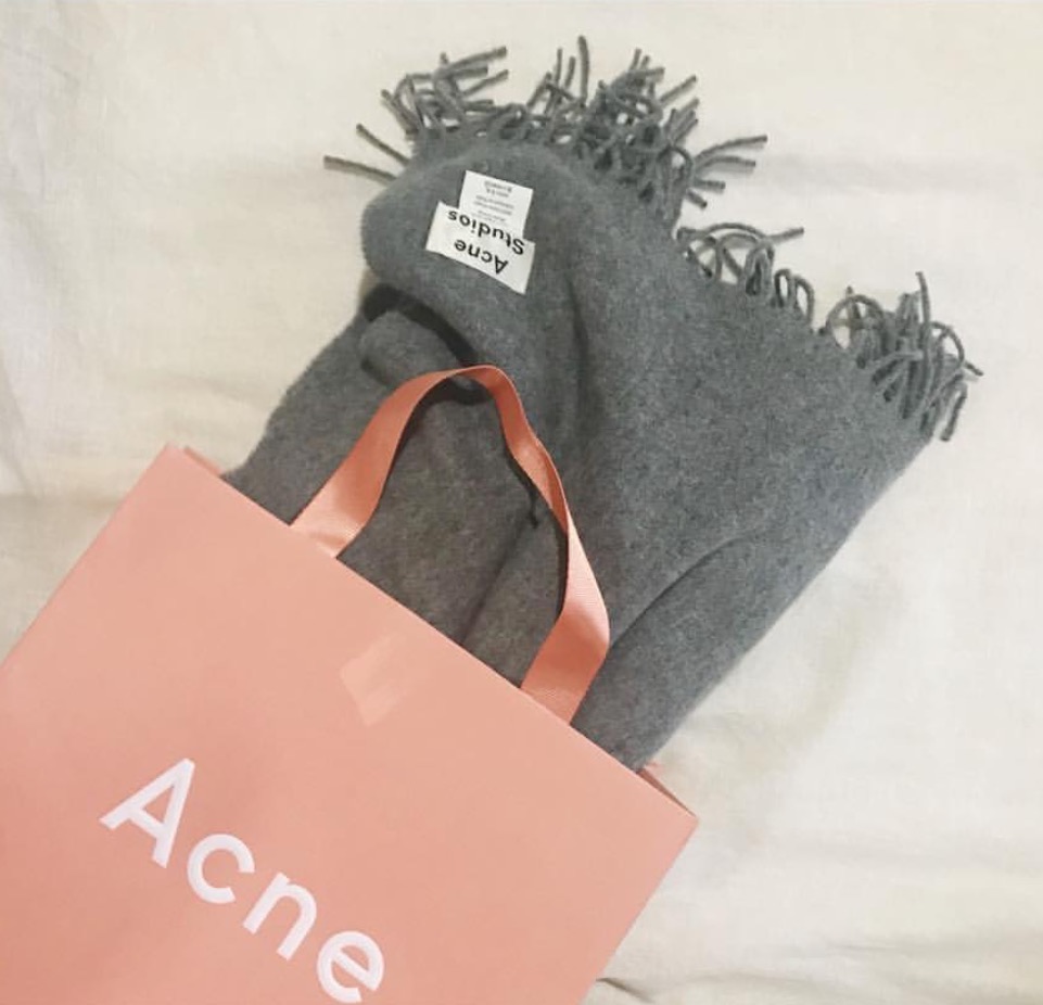 Akeuniverse scarf 5color Virgin Wool Winter Daily 