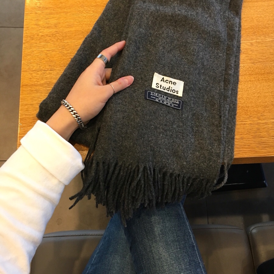 Unisex public acne muffler 100% 9Color autumn wint