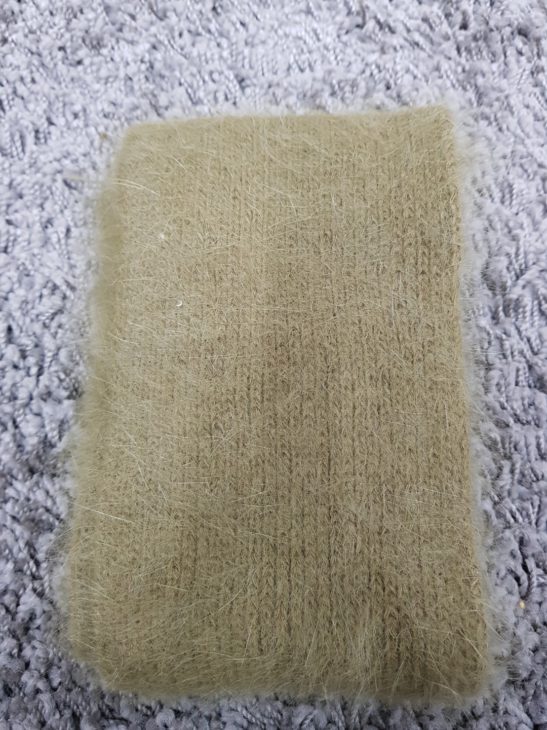 Angora muffler woman Fall winter coordination 2017