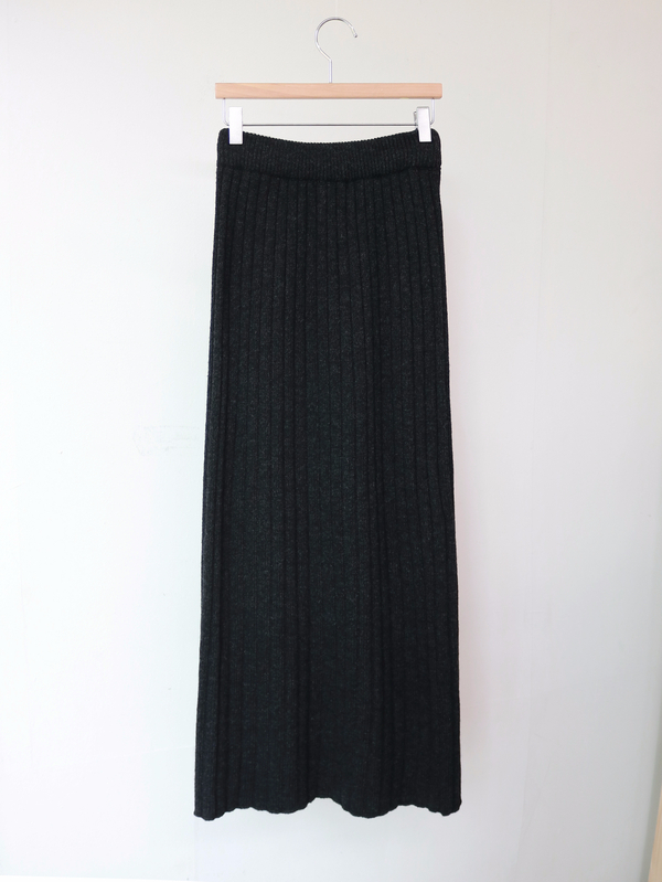 Golgi knit long skirt 2color top