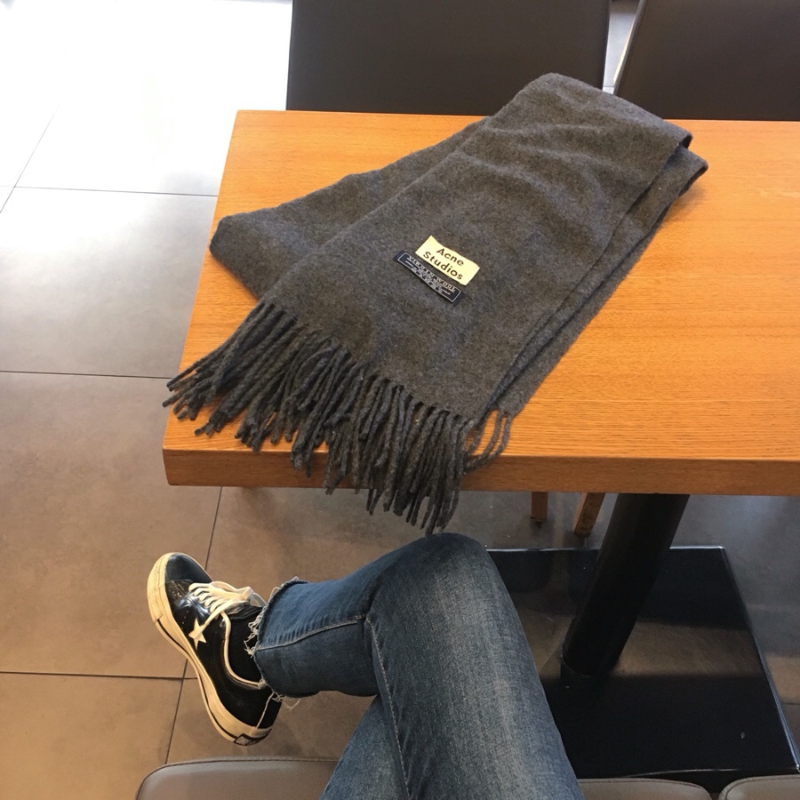 Unisex public acne muffler 100% 9Color autumn wint