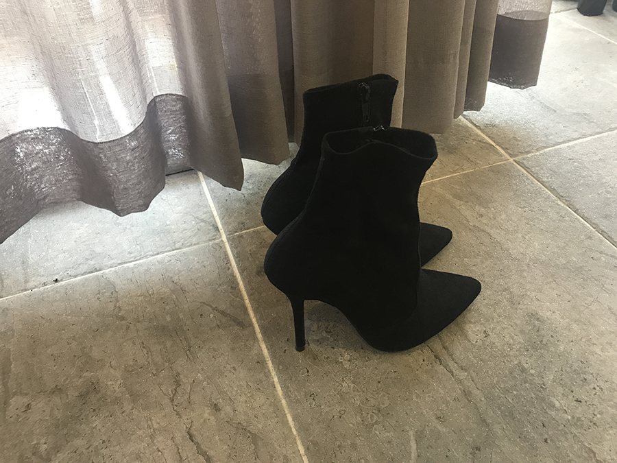 Suede Angle Boots Women Coordination Women Pointy 