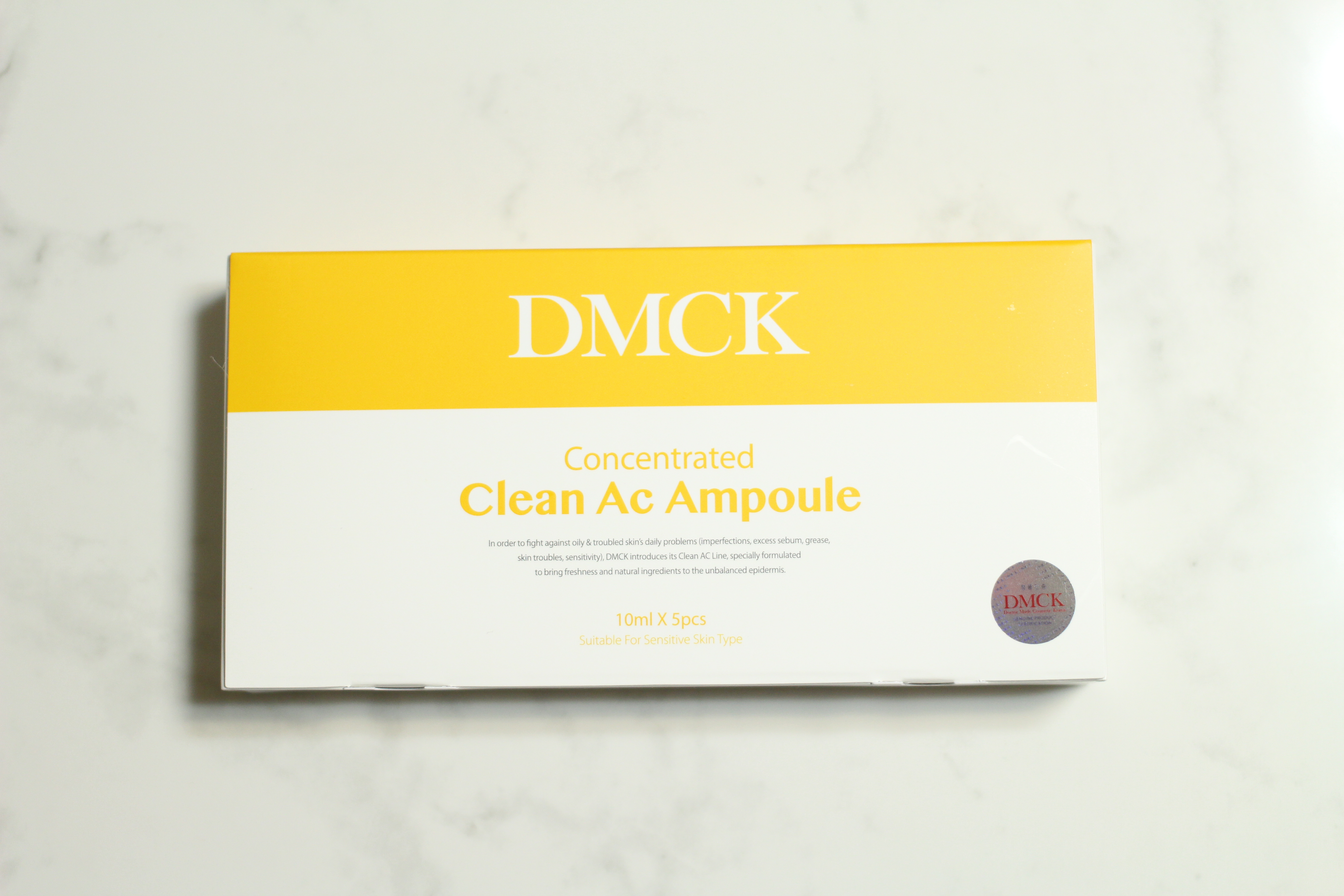 DMCK arc ampoule + additional gift event aesthetic