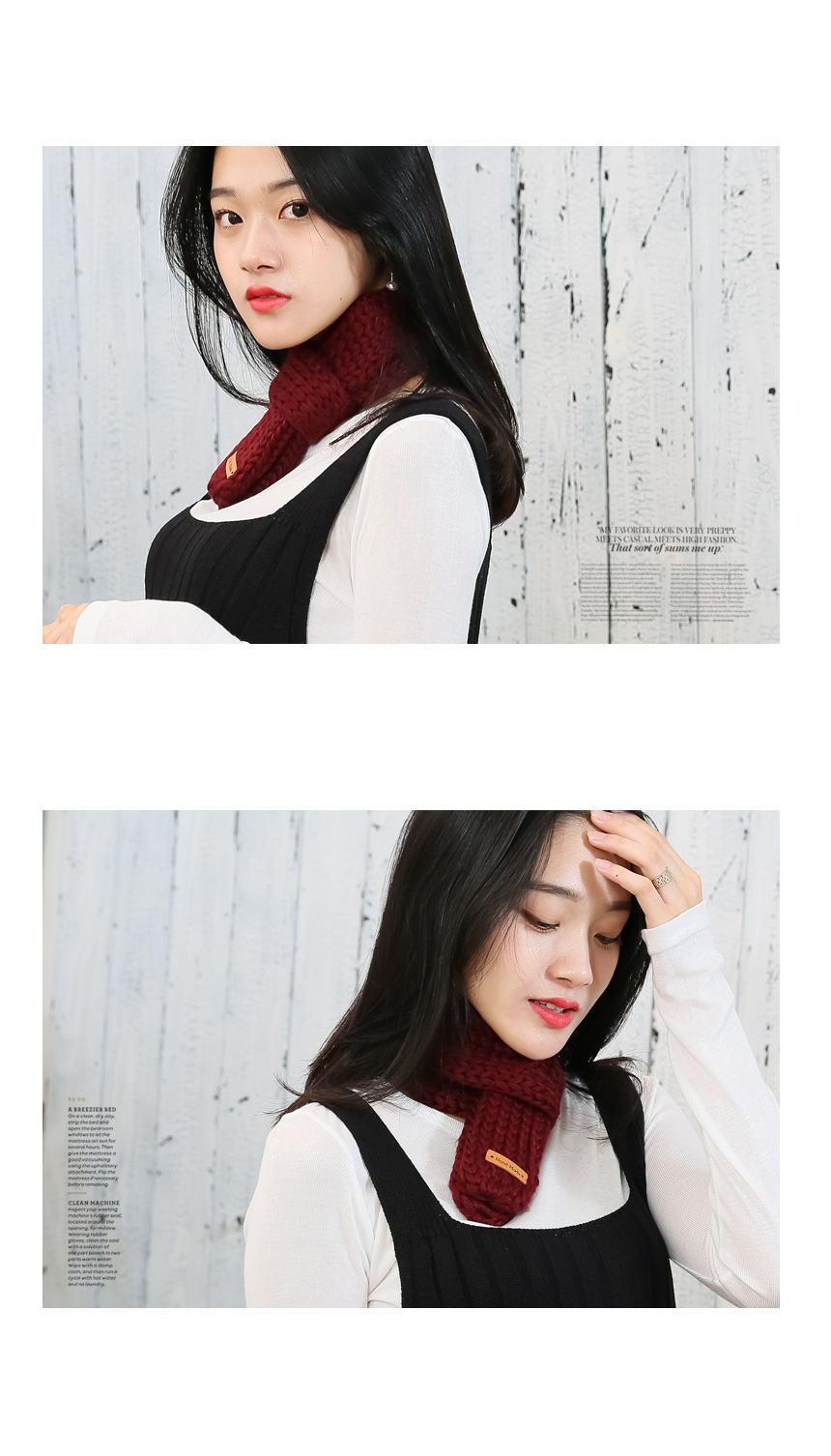 Winter Petit mini shawl Short-sleeved handmade kni