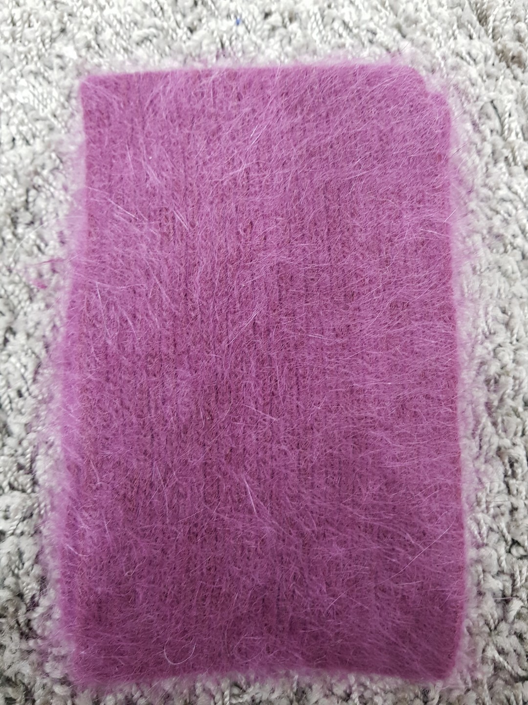 Angora muffler woman Fall winter coordination 2017