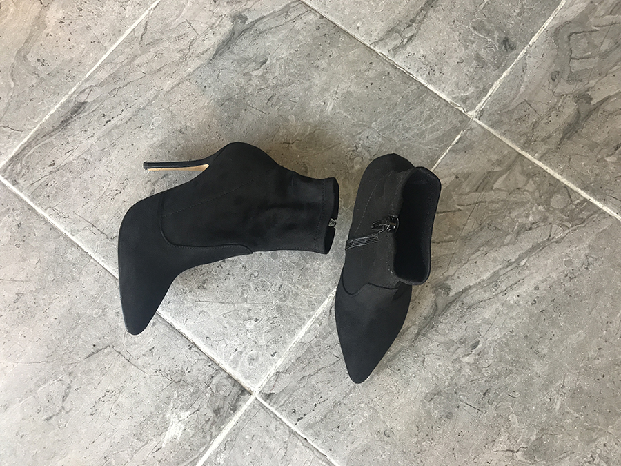 Suede Angle Boots Women Coordination Women Pointy 