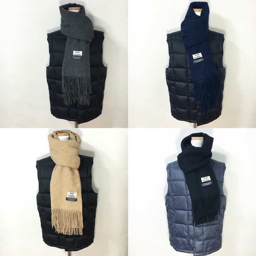 Unisex public acne muffler 100% 9Color autumn wint