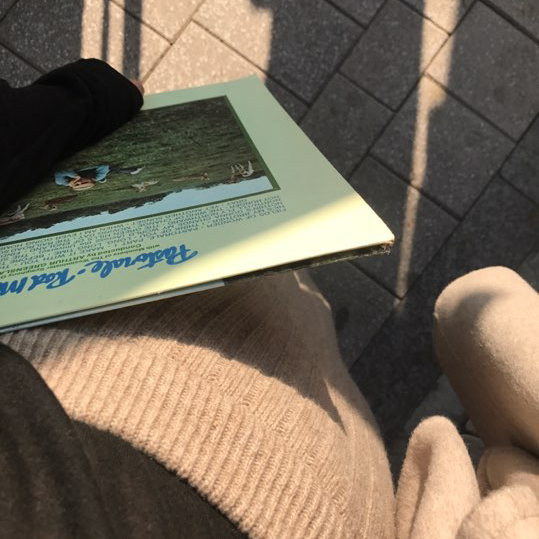 Golgi knit long skirt 2color top