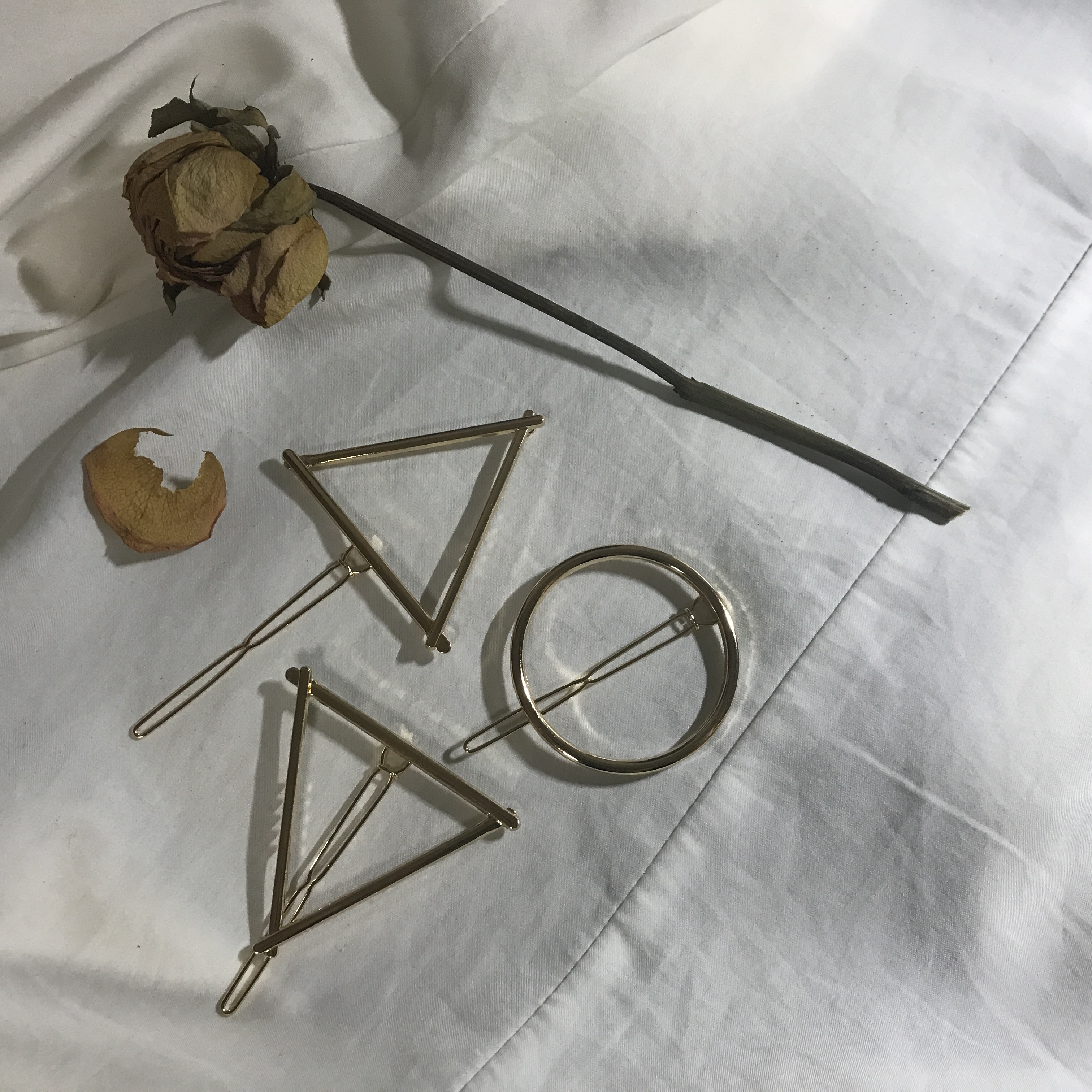 Hair Accessories SEMO METAL Hairpin A luxurious fa