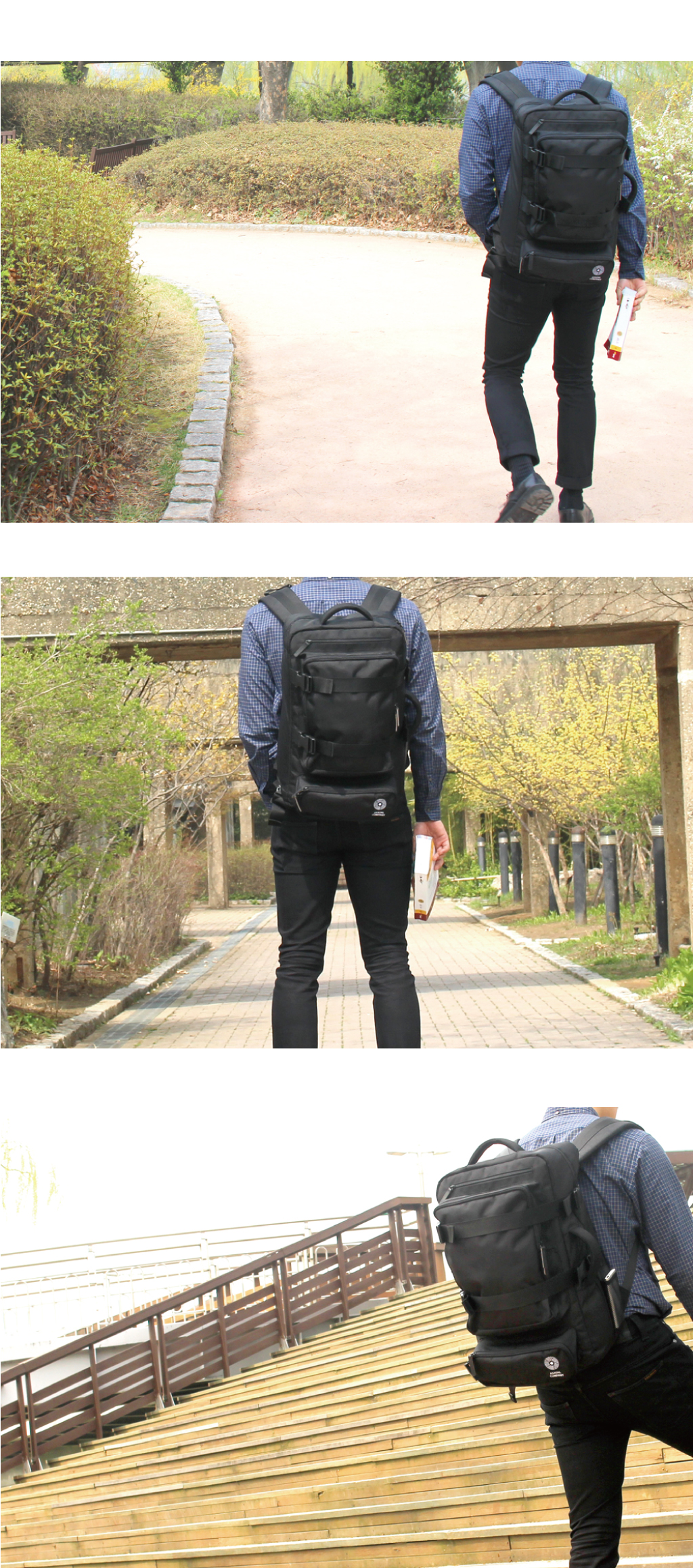 Carrier-free travel backpack Asadal Company Tau ba