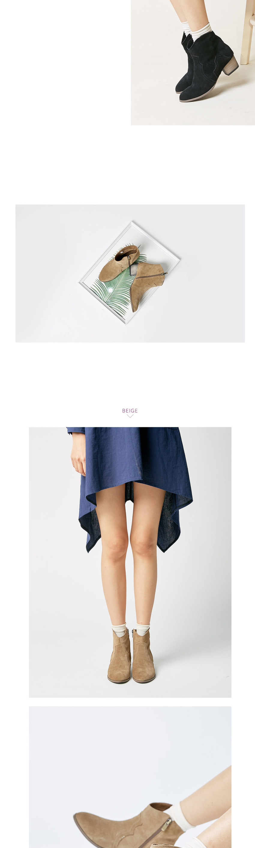 Free shipping Natural cowhide dicker boots Ankle m