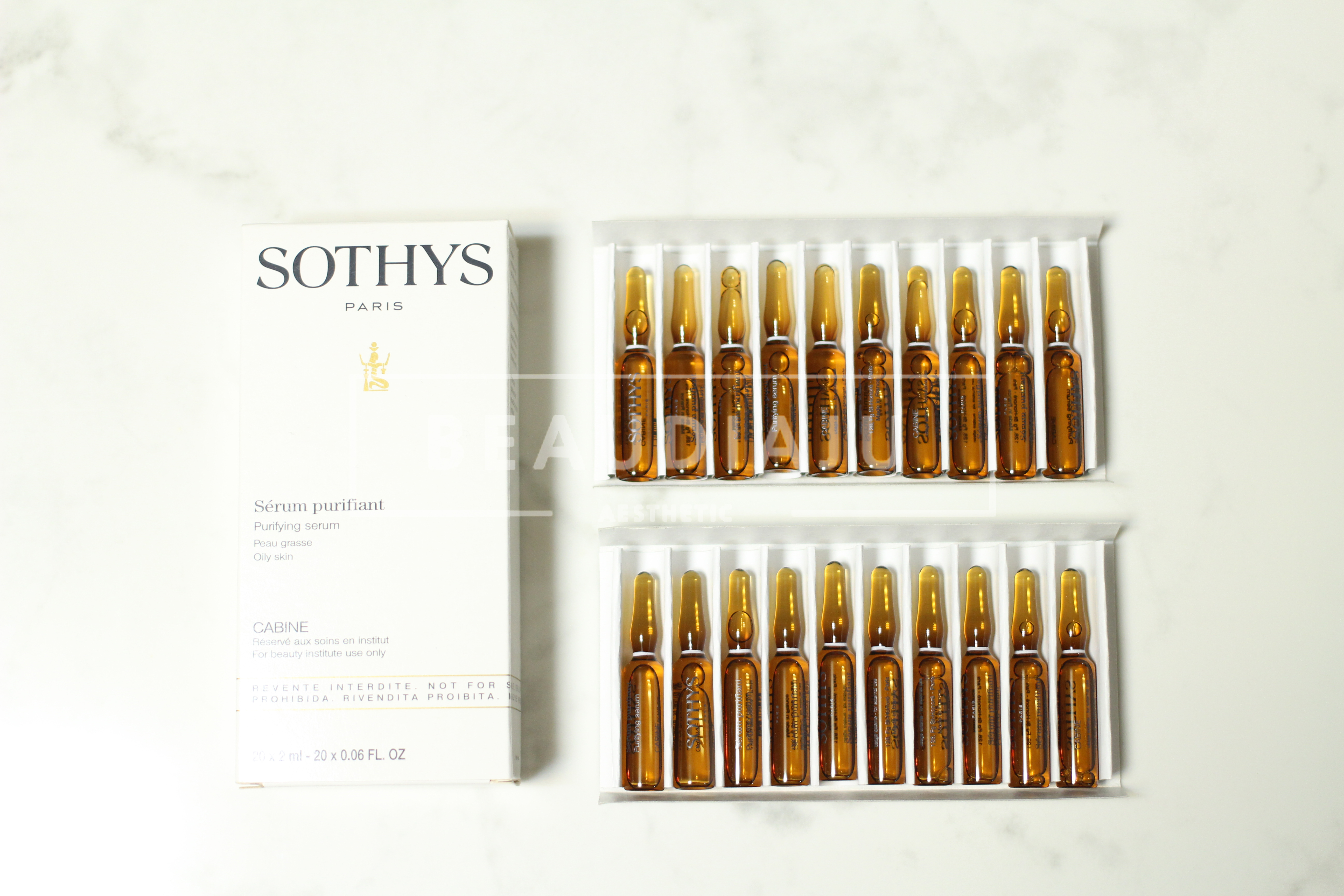 Sothis Purifying Ampoules 2ml x 20 Esthetics Cosme