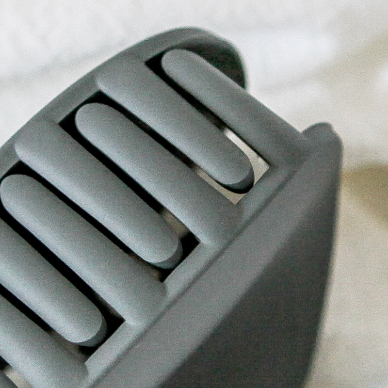 Hair Accessories Matt Gray Acrylic Base Triangle T