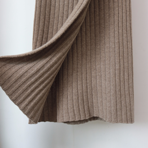 Golgi knit long skirt 2color top