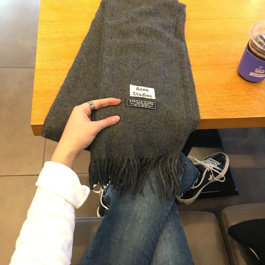 Unisex public acne muffler 100% 9Color autumn wint