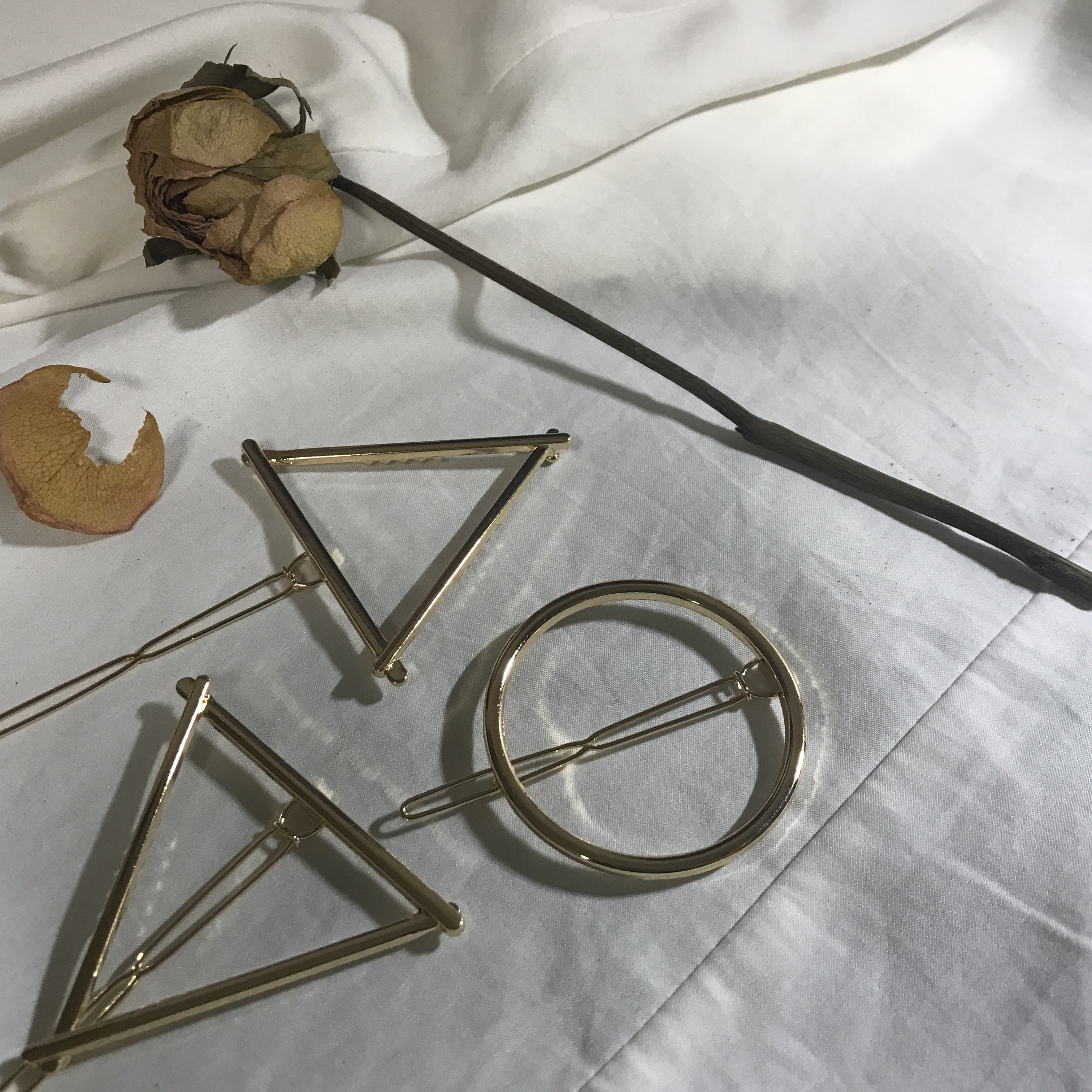 Hair Accessories SEMO METAL Hairpin A luxurious fa