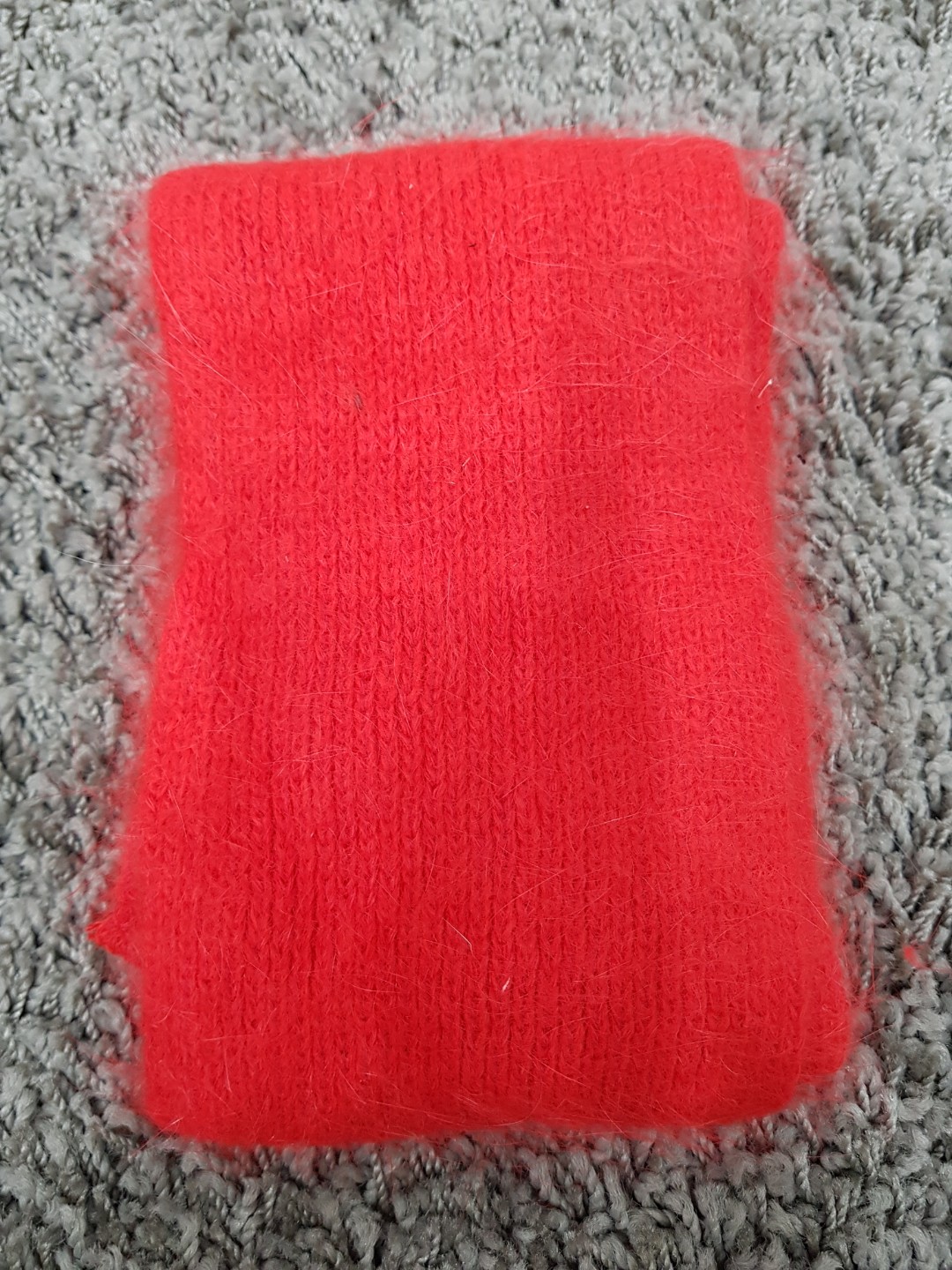 Angora muffler woman Fall winter coordination 2017