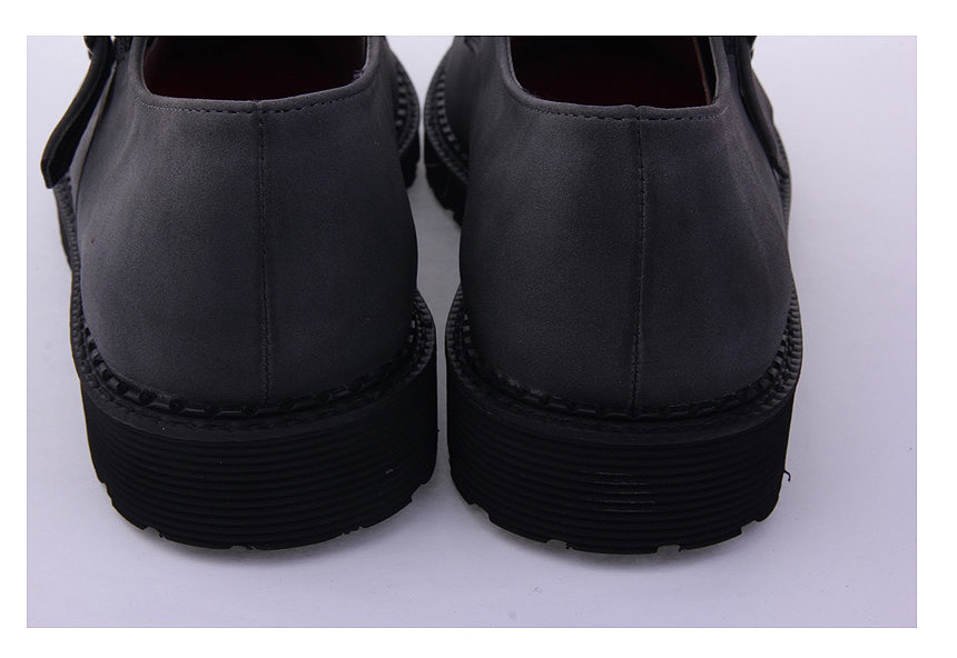 Oh re-cover strap Casual loafers Autumn shoes Fash