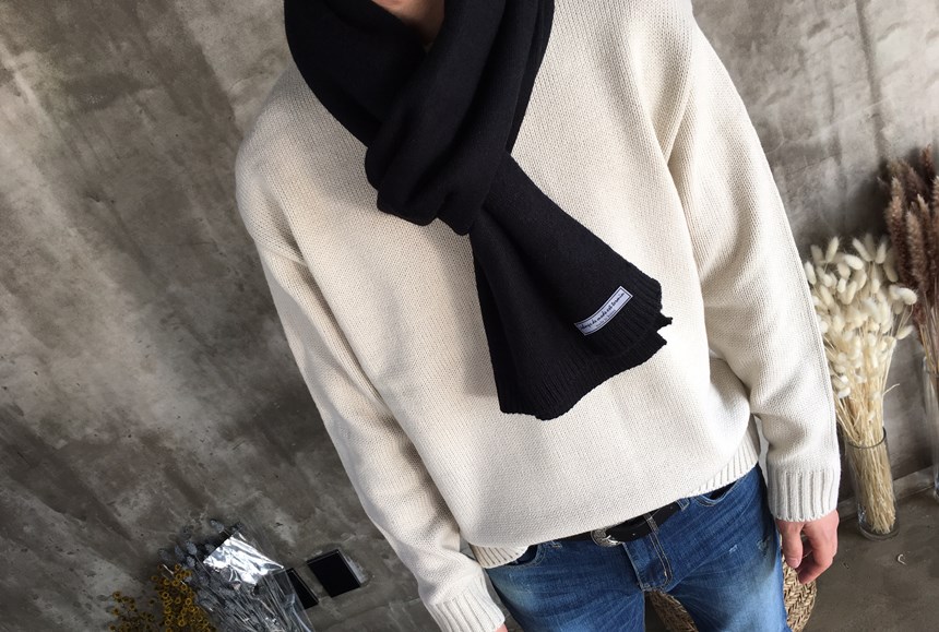 Wool Unisex Shuffle Shawl Couple Items Warm and st