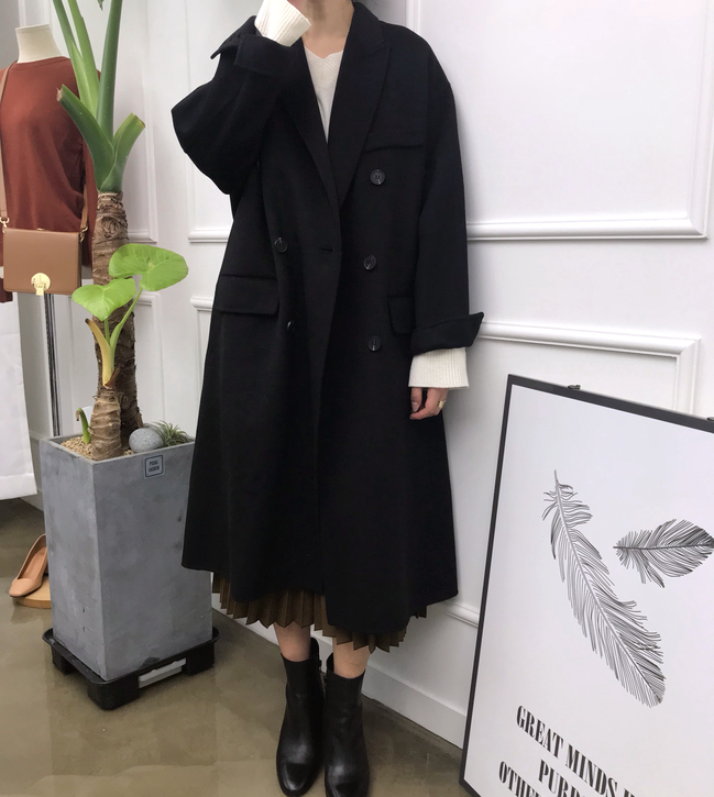 Suede Long pleated wrinkled skirt 20 women Winter 