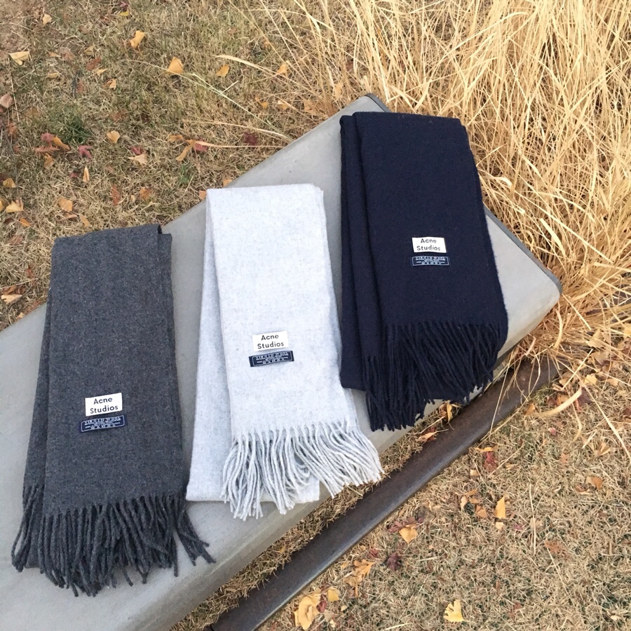 Unisex public acne muffler 100% 9Color autumn wint