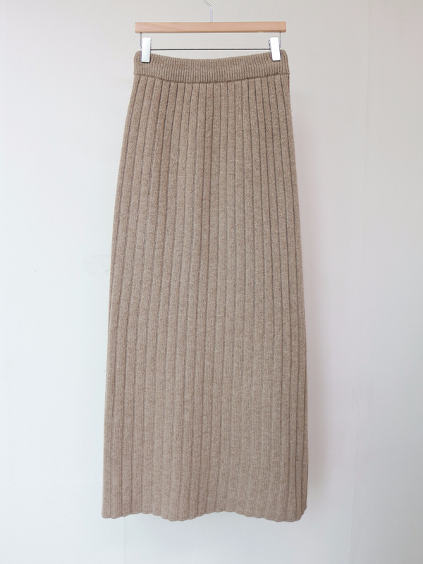 Golgi knit long skirt 2color top