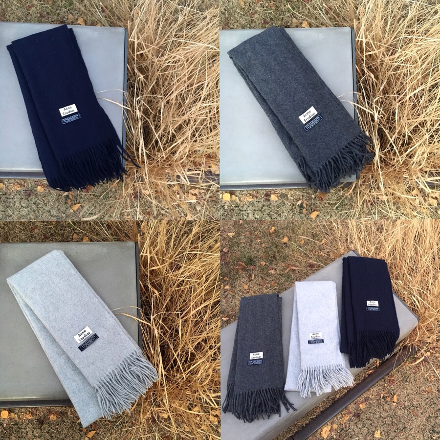 Unisex public acne muffler 100% 9Color autumn wint