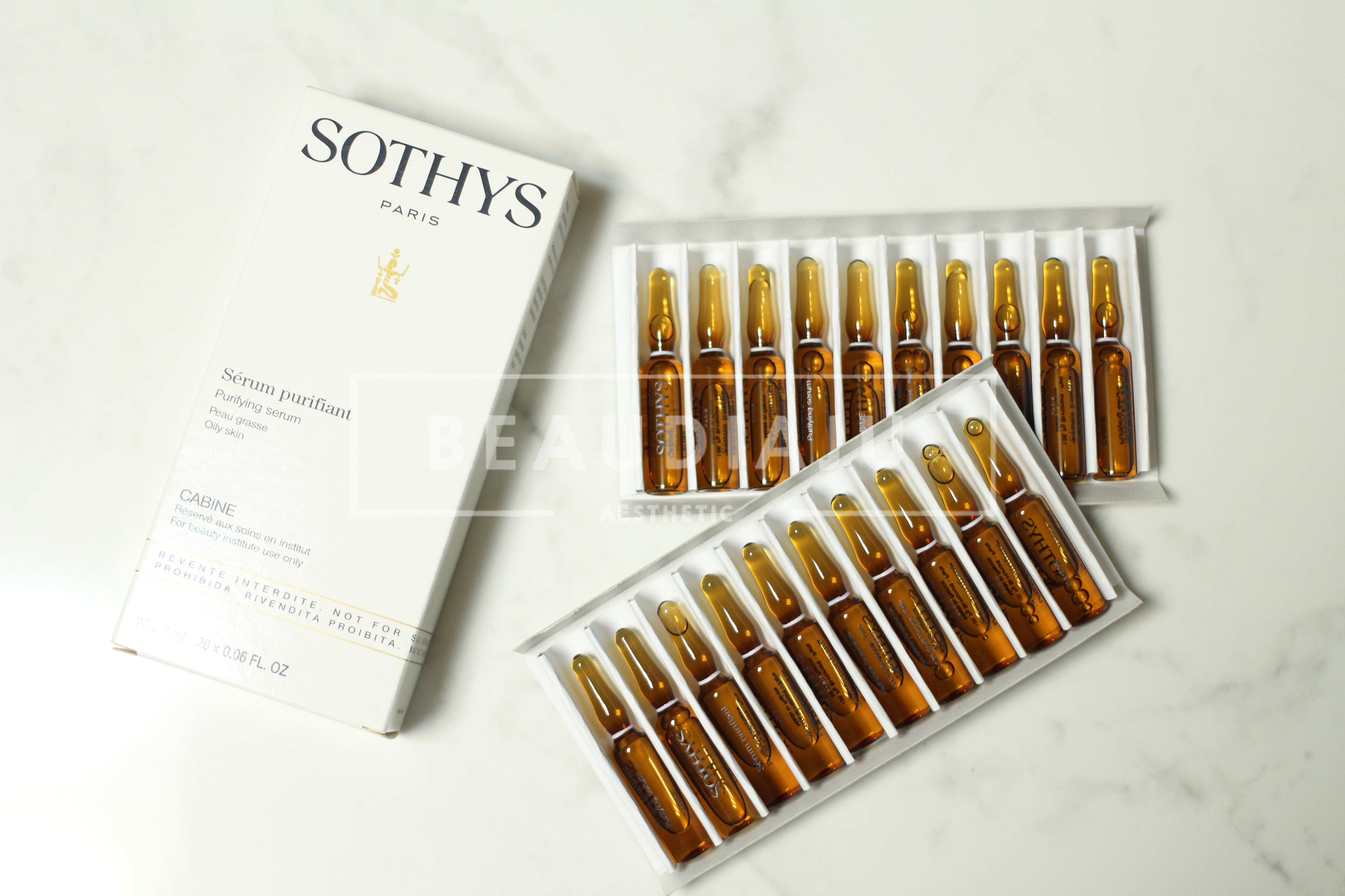 Sothis Purifying Ampoules 2ml x 20 Esthetics Cosme