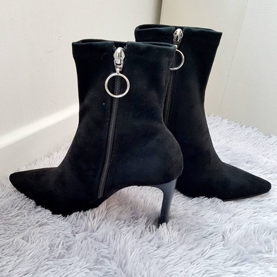 Oring Suede Angle Boots