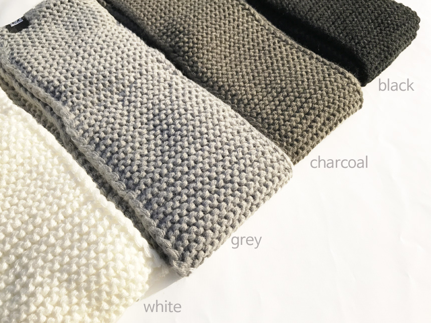 Petite muffler man shawl woman couple