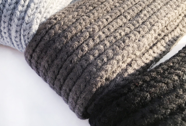 Petite muffler man shawl woman couple