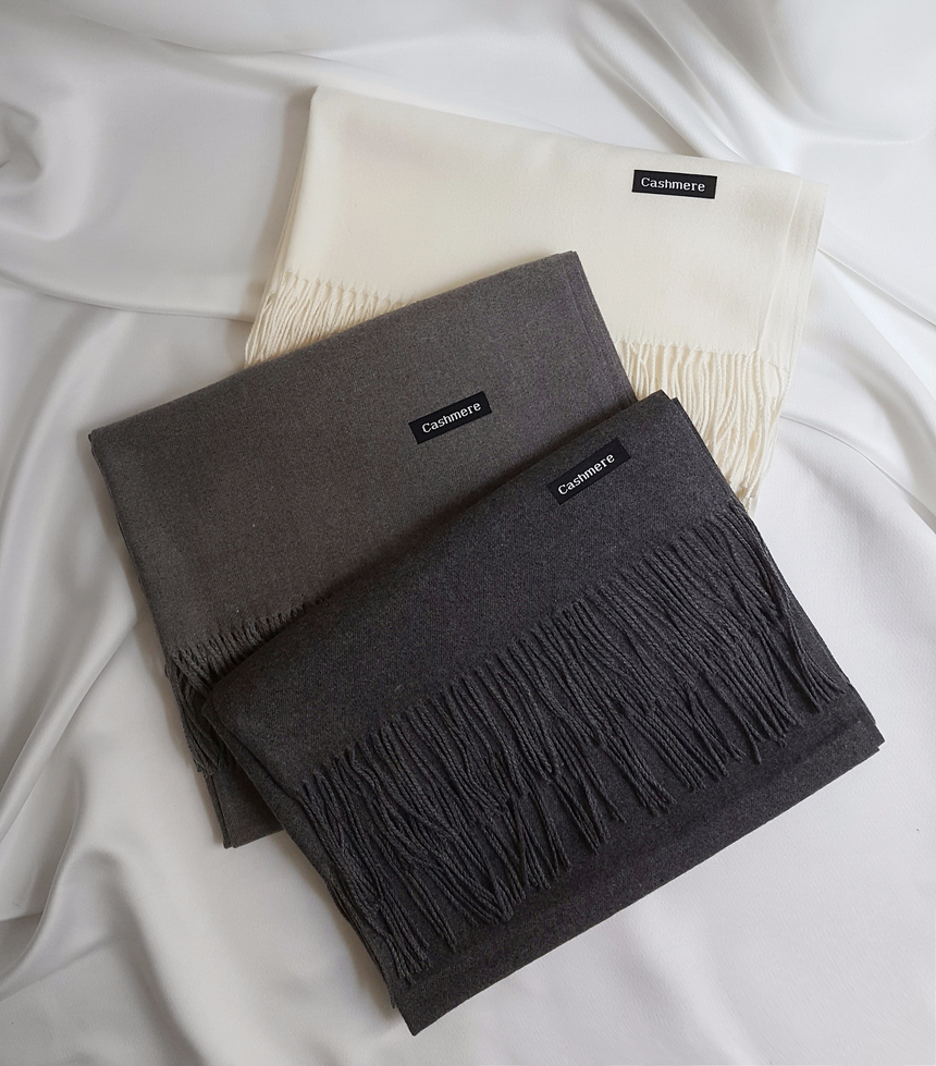 Unisex cashmere muffler 6col Couple shawl Winter g