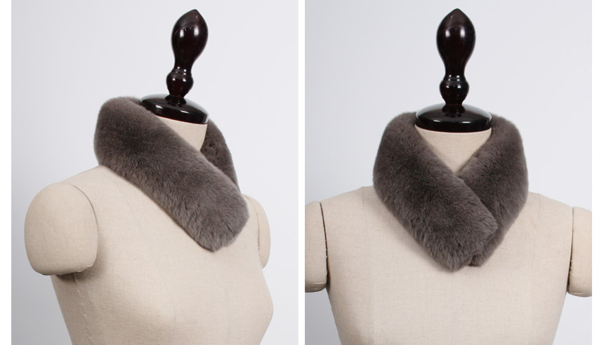 Ming Coming Colex Mini Magnet Fur Shawl Fox Mink R