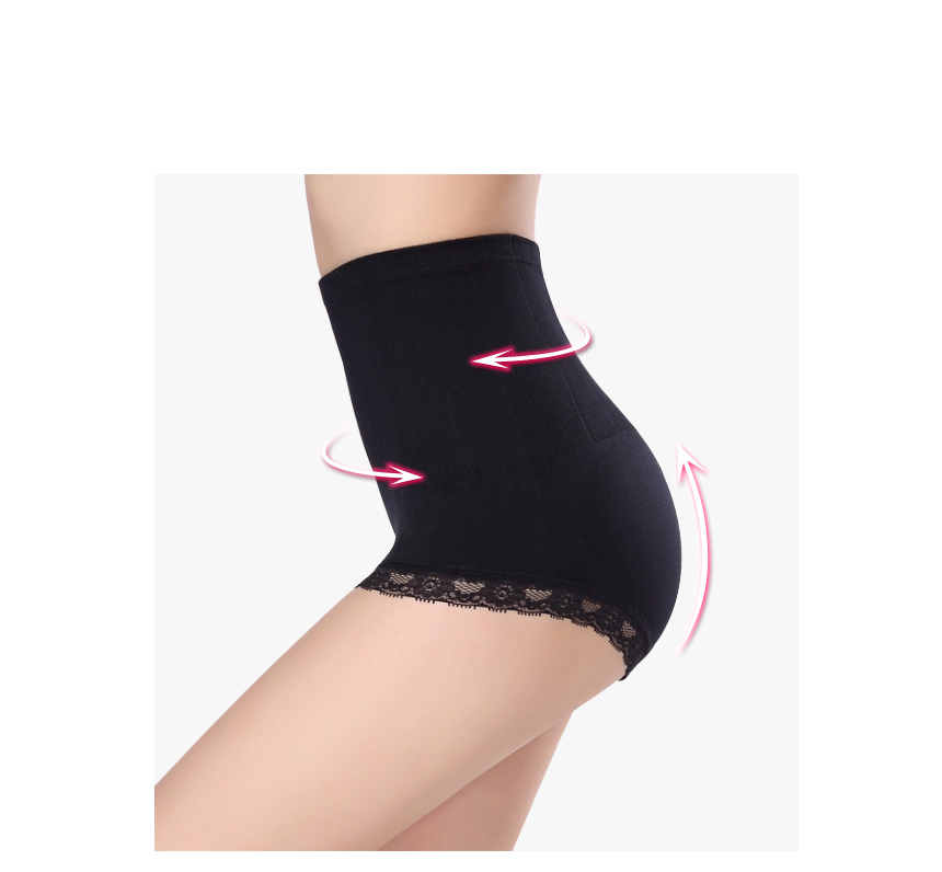 High-waisted toe panty panties Calm hip-hop waistl