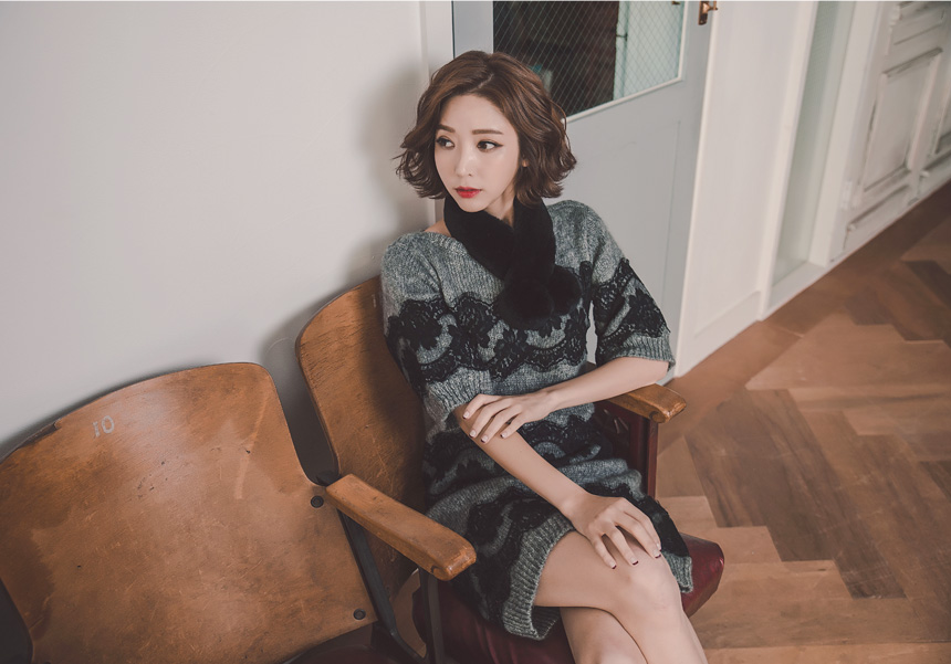 Ming Coming Colex Balls Magnet Puff Muffler Rabbit