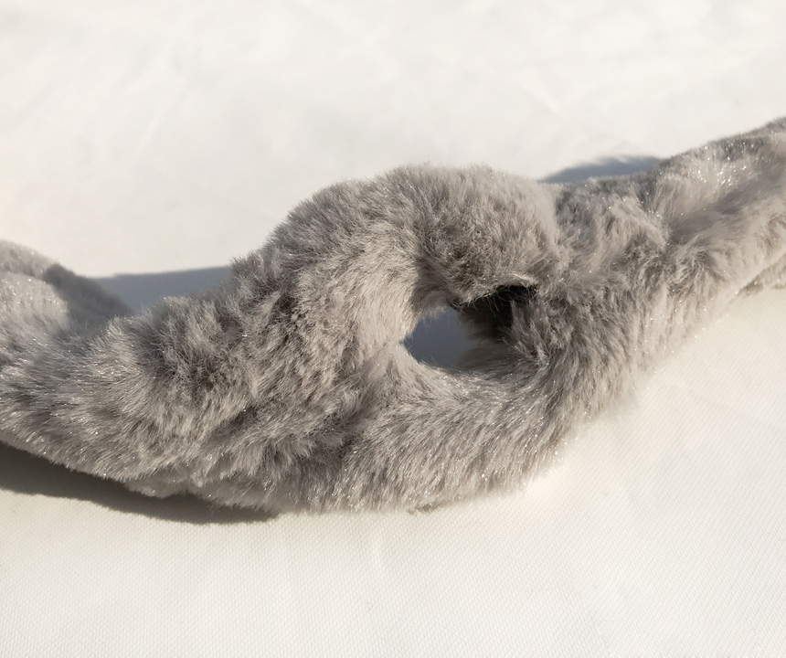 Fake Muffler Mink Rex Petite Shawl