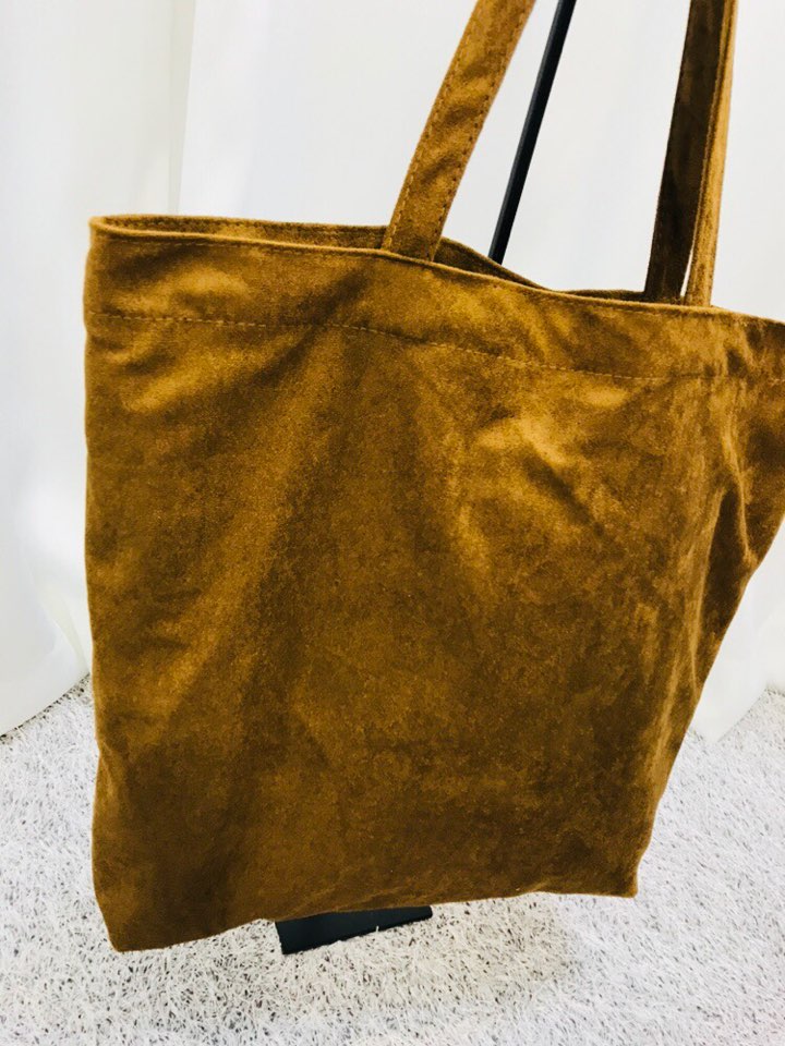 Normal suede Eco-bag Cute and fashionable Modern b