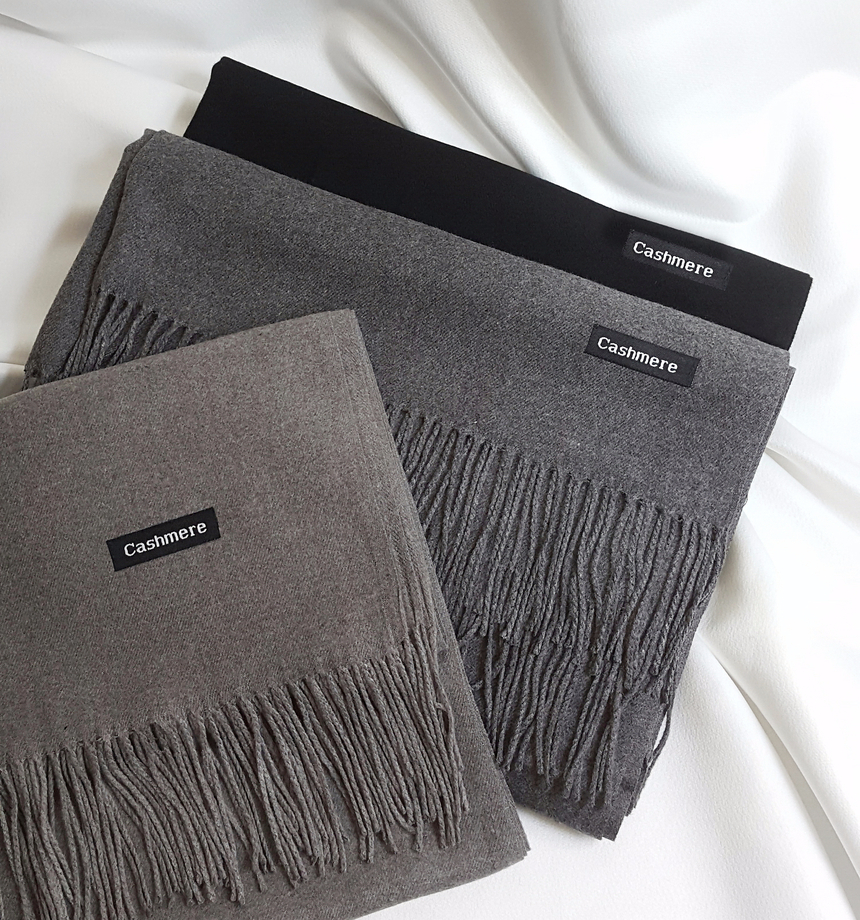 Unisex cashmere muffler 6col Couple shawl Winter g