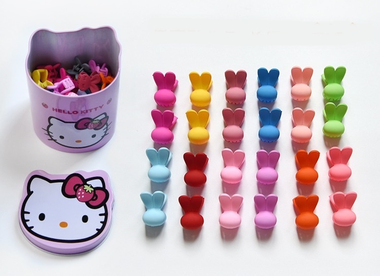 Hair Accessories Kitty Case Mini Tong Pins Stylish