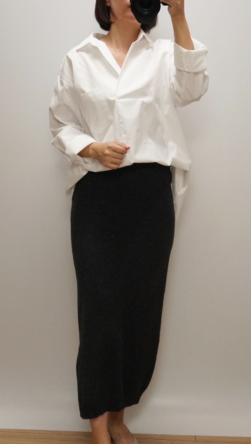 Knitted skirt Beige Brown Gray Black Briefing Band