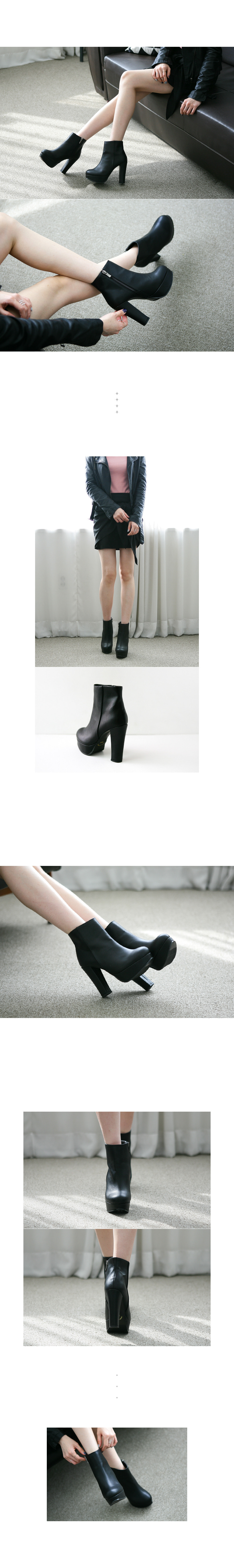 Suede Angle Bootie Heel 11cm Ankle Boots Heel Goos