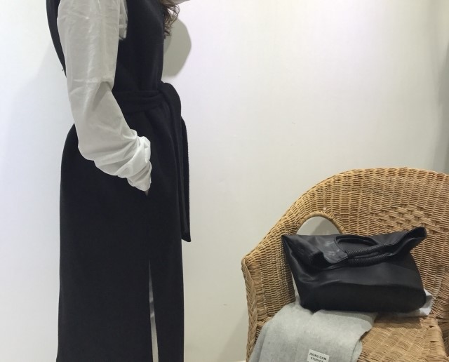 Same day shipping Mens wool muffler Natural look M