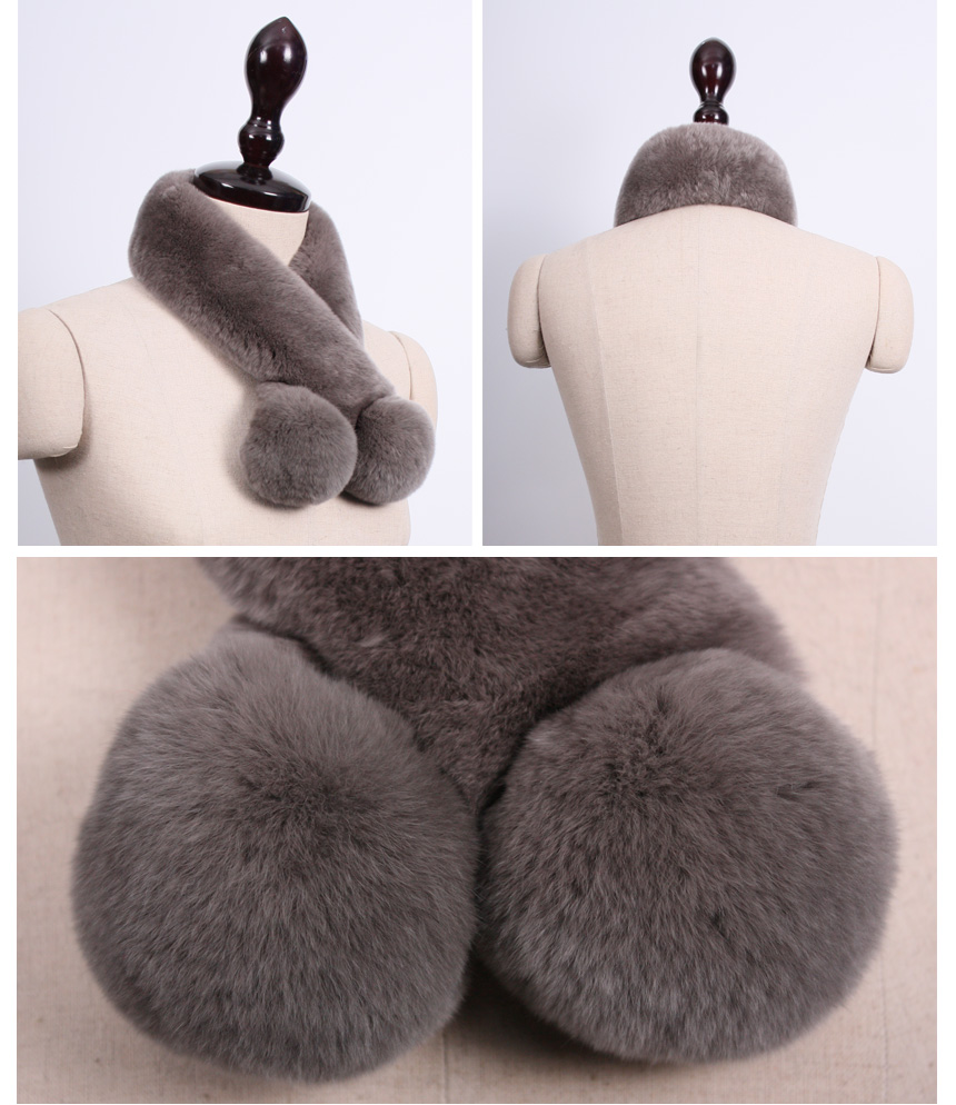 Ming Coming Colex Balls Magnet Puff Muffler Rabbit