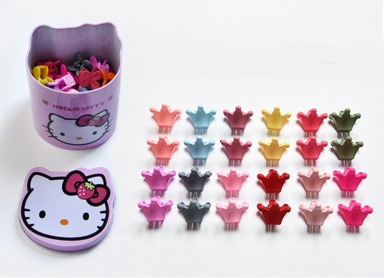 Hair Accessories Kitty Case Mini Tong Pins Stylish