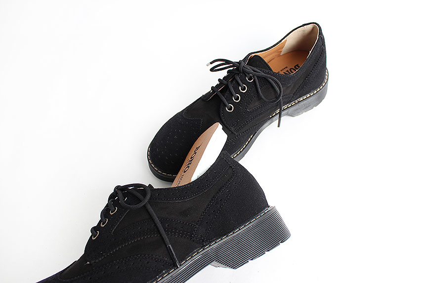 Man Suede Casual Wingtip Shoe Suit Male 30s