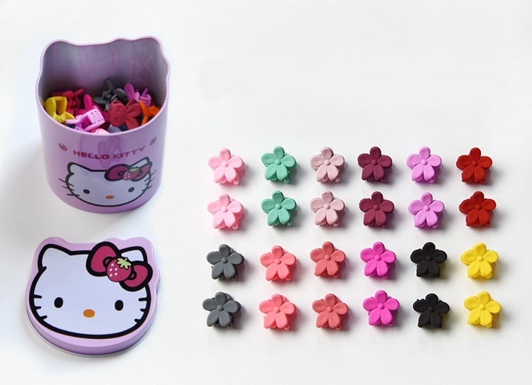 Hair Accessories Kitty Case Mini Tong Pins Stylish