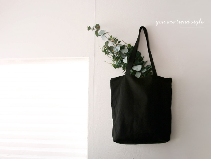 Black and white canvas Eco-bag Unique item Unsurel