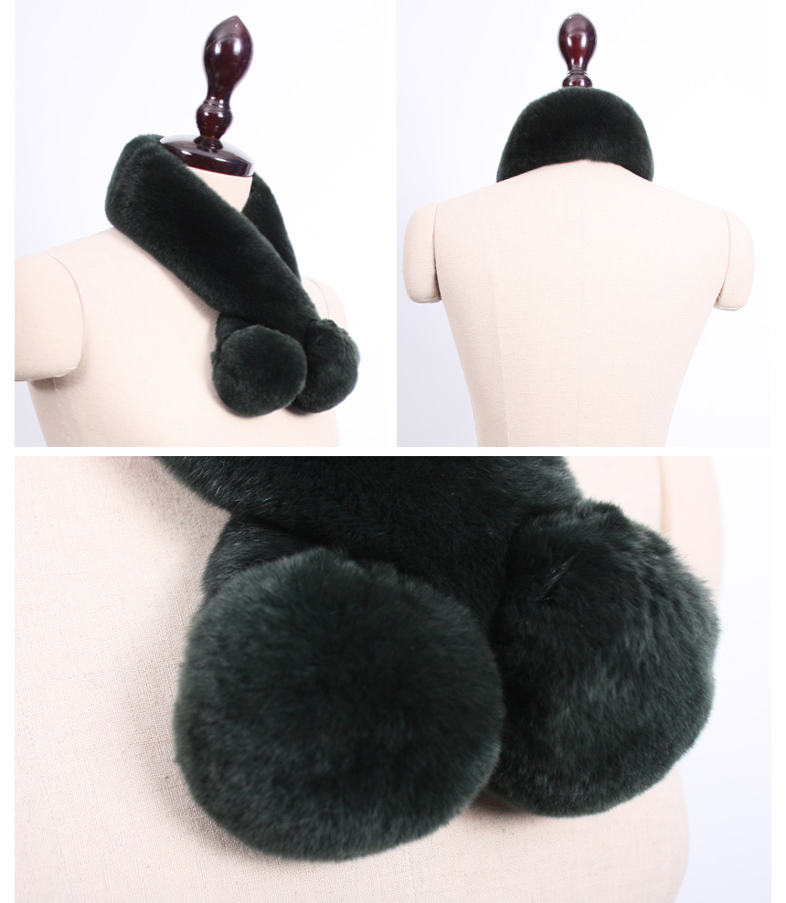 Ming Coming Colex Balls Magnet Puff Muffler Rabbit