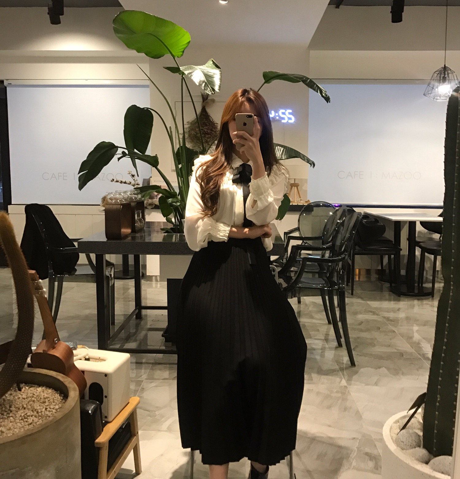 Louuar showroom order rush! Winter long wrinkle sk