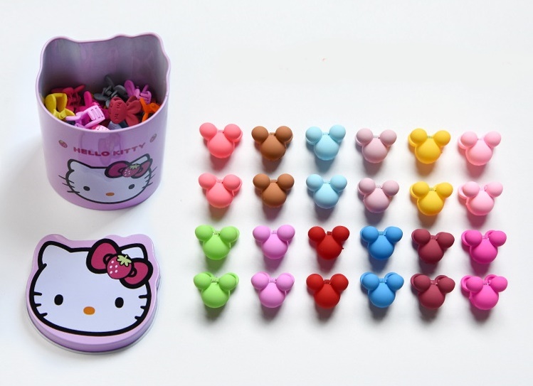 Hair Accessories Kitty Case Mini Tong Pins Stylish